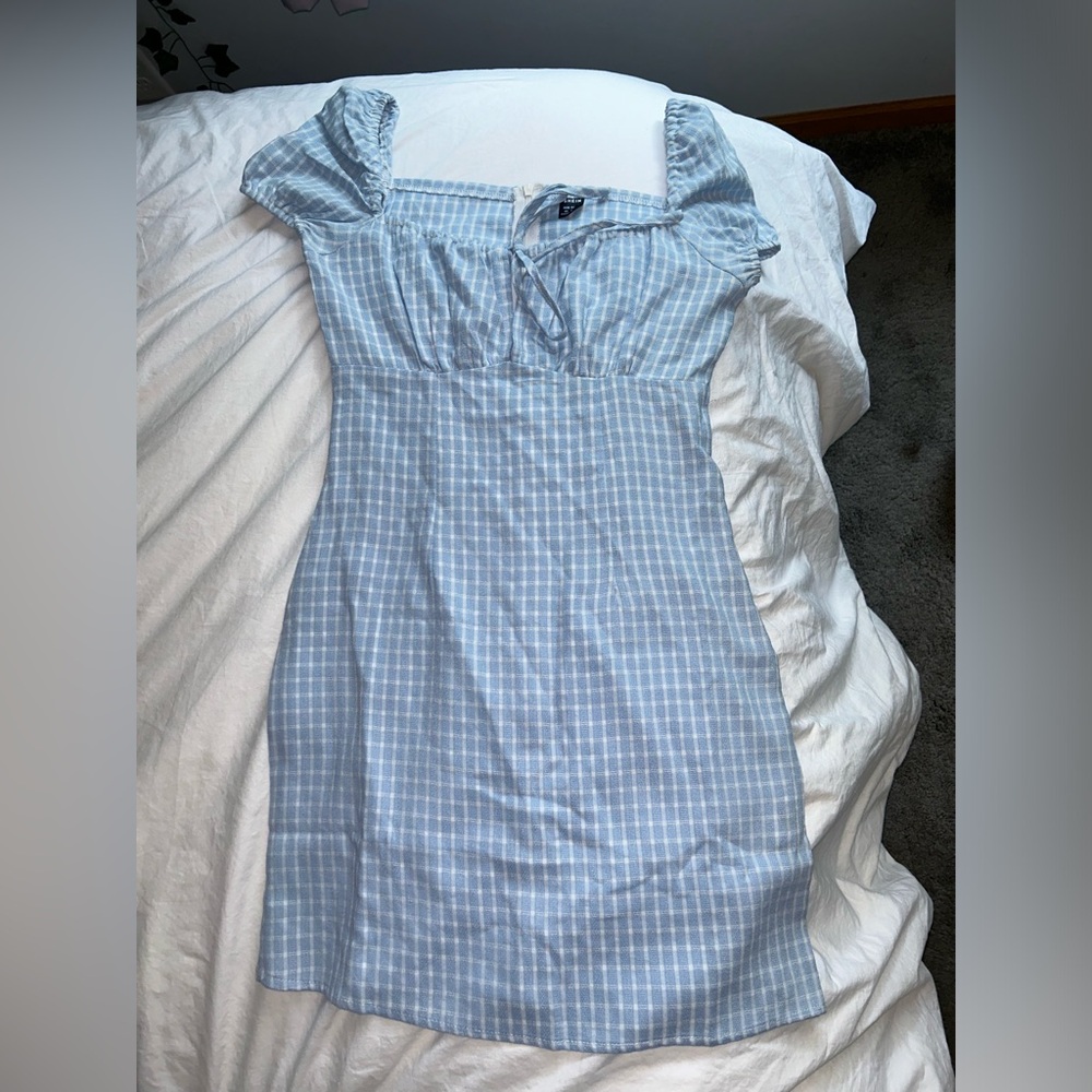 preppy bodycon- tie dress